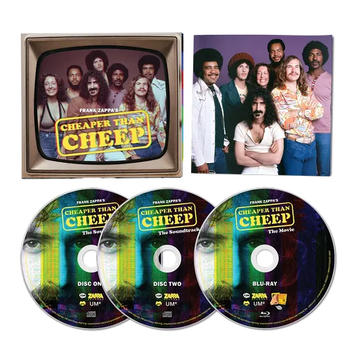 Frank Zappa, Frank Zappa: Cheaper Than Cheep 3 CD, Blu-ray
