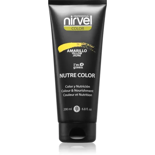 Nirvel Nutre Color vyživujúca tónovacia maska na vlasy odtieň Amarillo 200 ml