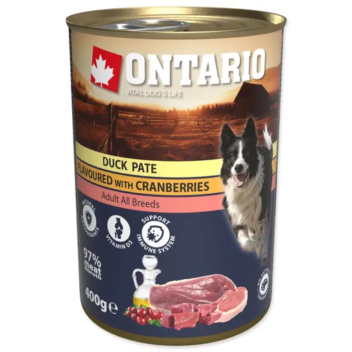 Ontario Duck Pate flavoured with Cranberries 400 g