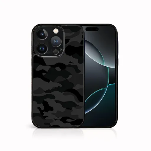 MY ART Ochranný kryt pre Apple iPhone 16 Pro Max BLACK CAMO (234)