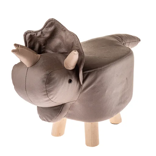 Umývateľná stolička/taburet Nosorožec, 50 x 28 x 24 cm