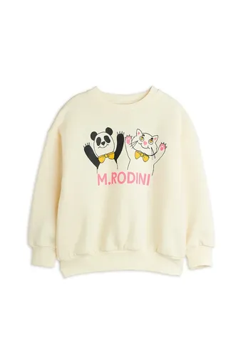 Detská bavlnená mikina Mini Rodini Panda