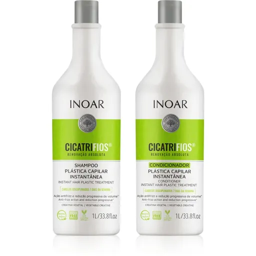 INOAR CicatriFios sada pre poškodené a krehké vlasy 2x1000 ml