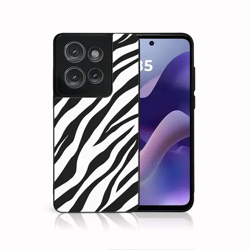 MY ART Ochranný kryt pre Motorola Moto G56 5G ZEBRA (237)
