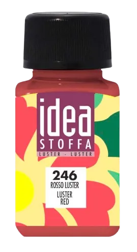MAIMERI IDEA STOFFA - Farby na textil 246 - luster red, 60 ml