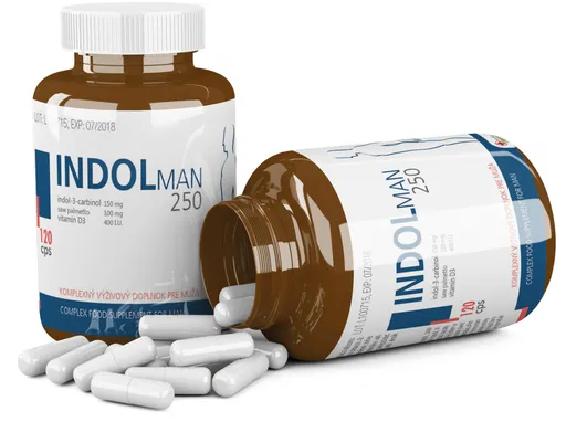 INDOL MAN 250 kapsuly pre mužov 120+60 zadarmo