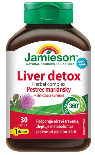Jamieson Liver Detox Herbal Complex 30 tabliet