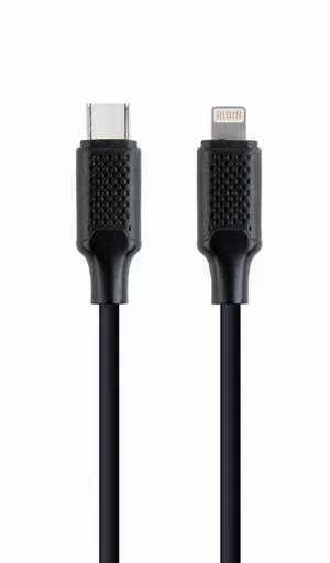 GEMBIRD Kábel USB 2.0 Type-C na Ligtning (CM/8pinM), 1, 5m, dátový, čierna