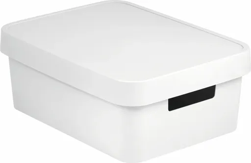 CURVER Úložný box INFINITY 11l s vekom | biela