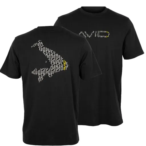 Avid carp tričko compound t-shirt black - l
