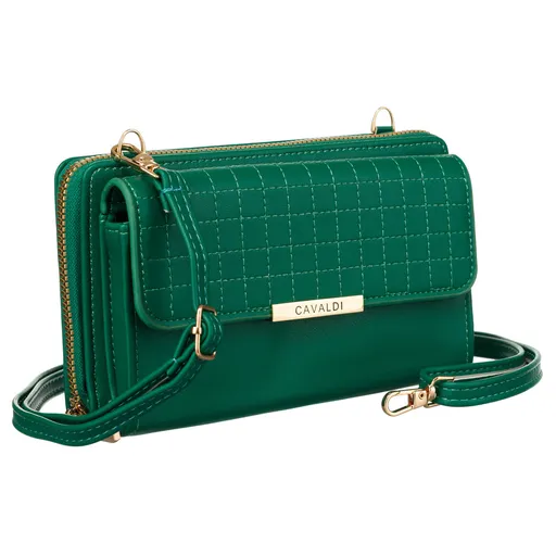 Elegantná mini peňaženka s dlhým odnímateľným popruhom - 4U Cavaldi