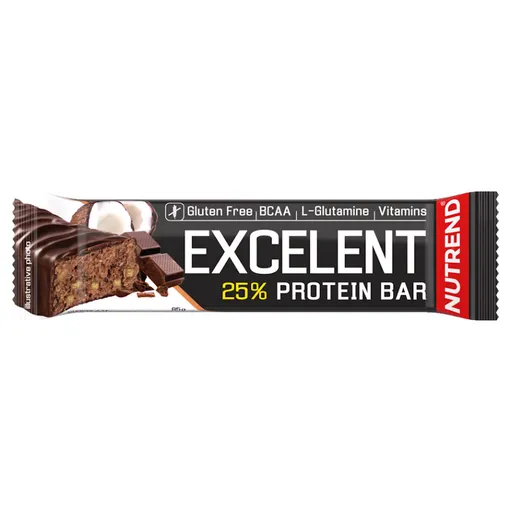 NUTREND Excelent protein bar čokoláda a kokos 85 g