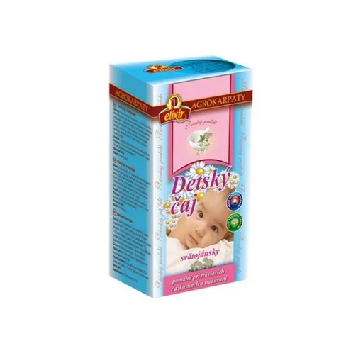 AGROKARPATY ELIXÍR Detský čaj svätojánsky 20 vreciek