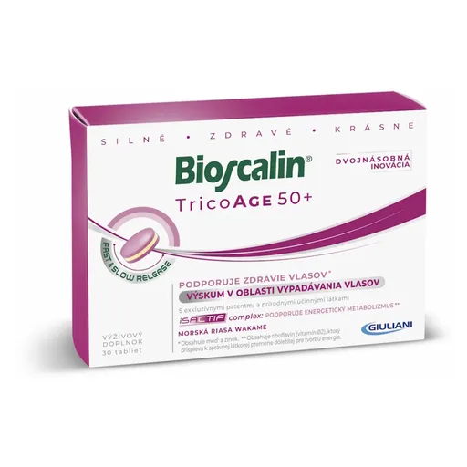 BIOSCALIN Tricoage 50+ 30 tabliet