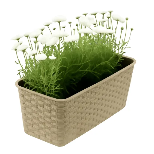 ProsperPlast Kvetináč RATOLLA CASE | mocca 39,1 cm