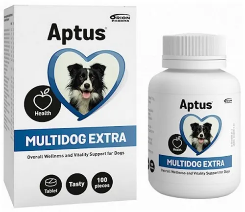 Aptus MULTIDOG EXTRA minerálny doplnok stravy pre psy 100 tabliet