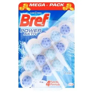 Bref Power Aktív WC záves guličky Ocean 3x50g