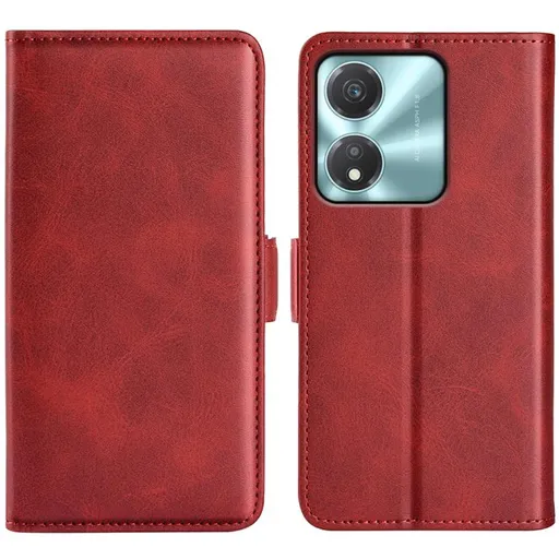 SIDE Peňaženkové puzdro pre Honor X5c Plus červené