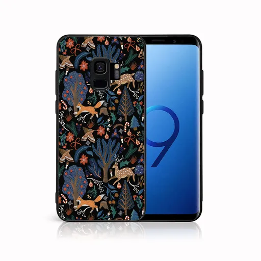 MY ART Obal s vianočným dizajnom Samsung Galaxy S9 WINTER (071)