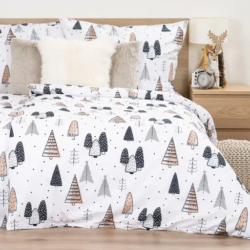 4Home Bavlnené obliečky Frugal Winterland, 220 x 200 cm, 2 ks 70 x 90 cm