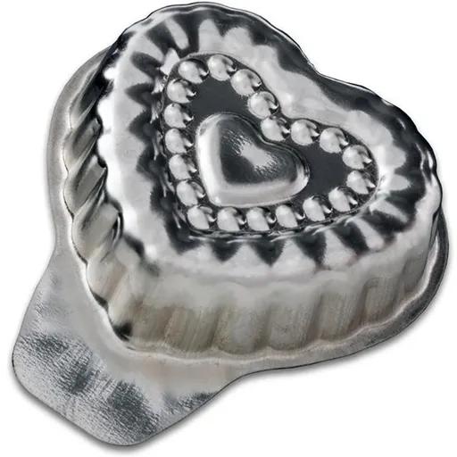 Formičky na pečivo 20ks srdiečko 4cm