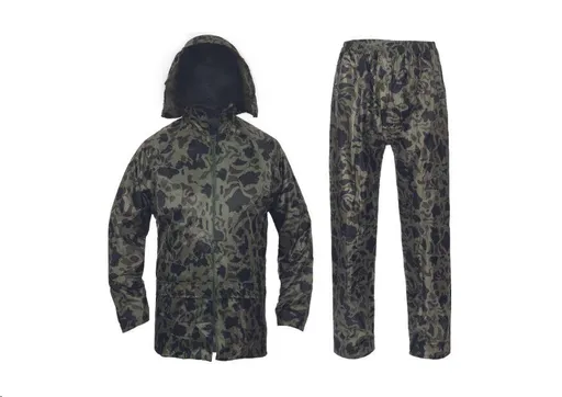 CARINA oblek s kapucňou camouflage - XXL
