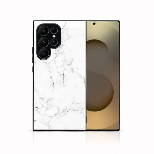 MY ART Ochranný kryt pre Samsung Galaxy S25 Ultra 5G WHITE MARBLE (144)