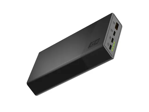 Green Cell Power Bank GC PowerPlay20 20000mAh s rýchlym zapisovaním 2x USB Ultra Charge a 2x USB-C Power Delivery 18W