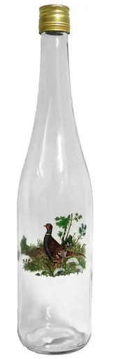 MAKRO - Fľaša Weinschlegel 0,75L lov, výška 33cm, sklenená