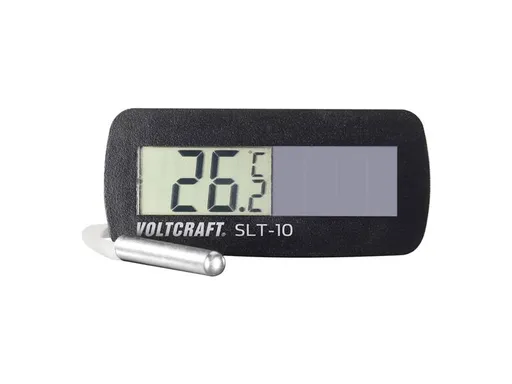 Solární vestavný teploměr Voltcraft SLT-10, 3 roky záruka