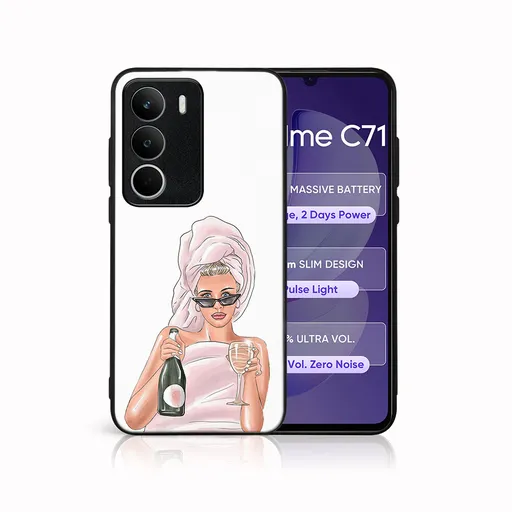 MY ART Ochranný kryt pre Realme C71 CHAMPAGNE (134)