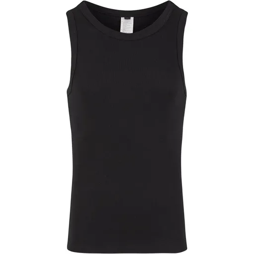 Build Your Brand Pánske bavlnené tielko - Čierna | 2XL