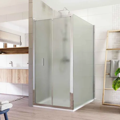 Mereo Sprchovací kút, Lima, obdĺžnik, zalamovací, 100x120 cm, chróm ALU, sklo Point CK87132K