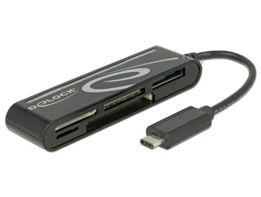 Delock USB 2.0 čítačka kariet USB Type-C™ samec 5 slotov