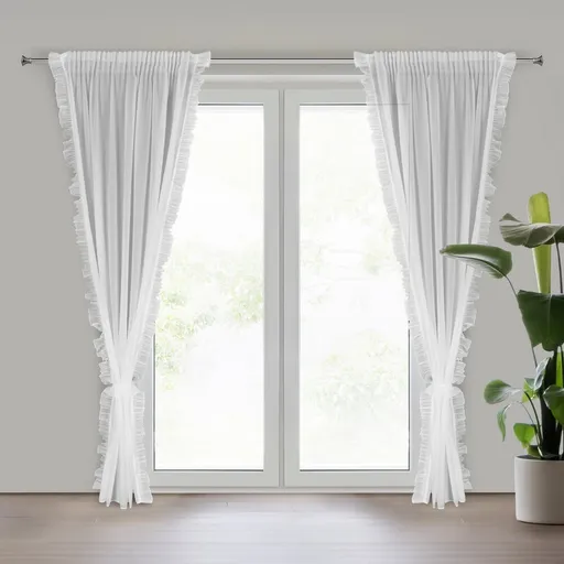 ArtFir Záclona KATHY P | biela 140 x 270 cm