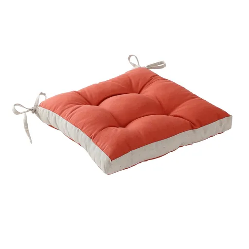 Súprava 2 dvojfarebných sedákov na stoličku