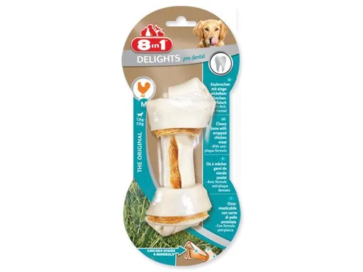 8in1 Dental Delights Žuvacie kosti 1 ks 65 g