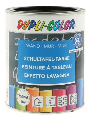 DUPLI COLOR -  Tabuľová farba čierna 750 ml