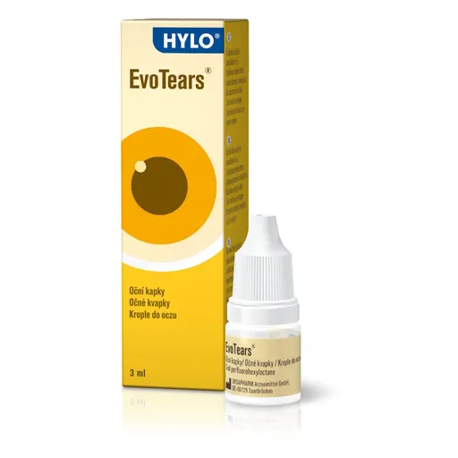 EVOTEARS očné kvapky 3 ml