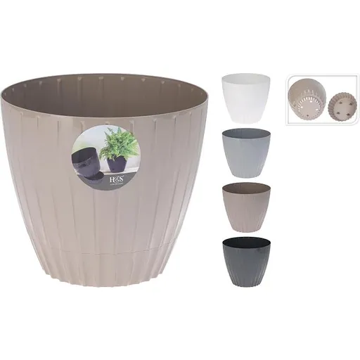 MAKRO - Kvetináč 4,8l rôzne farby