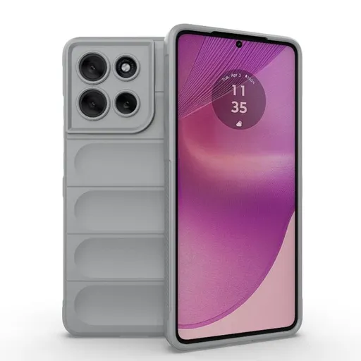 STEPS Ochranný kryt pre Motorola Moto G86 5G svetlošedý