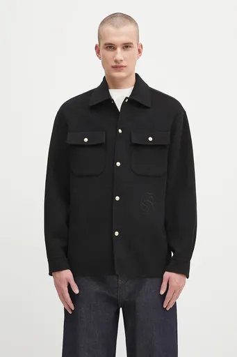 Vlnená bunda Drôle de Monsieur La Surchemise Laine