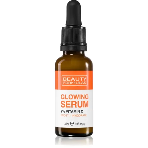 Beauty Formulas Glowing 2% Vitamin C rozjasňujúce pleťové sérum 30 ml