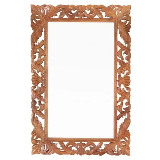 Zrkadlo Retro 60x90 cm ručne vyrezávané z masívu mango RETRO-Z90