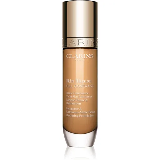 Clarins Skin Illusion Hydrating Foundation vysoko krycí make-up odtieň 112C 30 ml