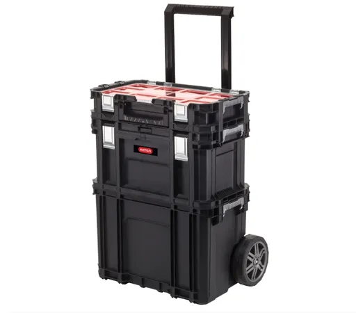 CURVER Sada kufrov Connect Rolling Work Shop