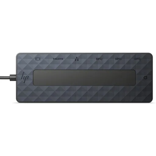 HP dock - Universal USB-C Multiport Hub (2x USB-A 3.2, 1xUSB-C, 1x HDMI 2.0, 1xDP 1.2, USB-C 65W, RJ45, bez zdroja