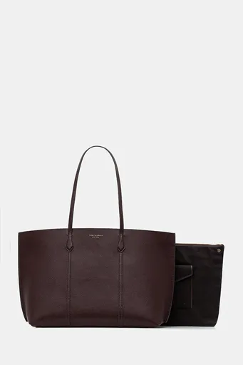 Kožená kabelka Tory Burch Perry