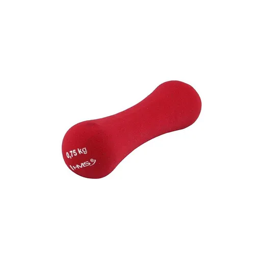 HMS Liatinová činka pokrytá neoprénom 0,75 kg