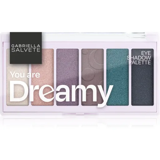 Gabriella Salvete Eyeshadow 6 Shades Palette paletka očných tieňov odtieň You are Dreamy 12 g